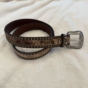 Genuine Leather & Cowhide Belt